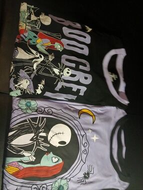 Nightmare Before Christmas Sleep Shirts - Large